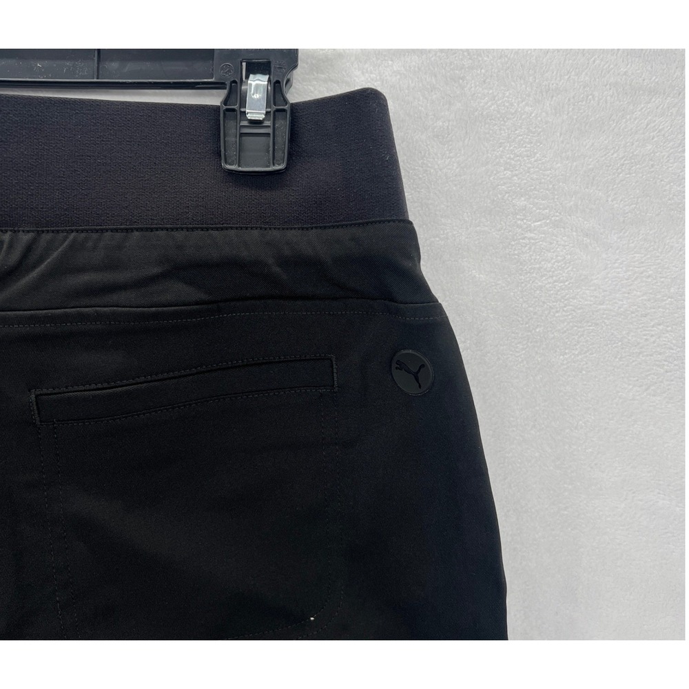 NEW Puma Womens Black Golf Shorts UPF 50 Performance Stretch Athletic Size M - Picture 5 of 9